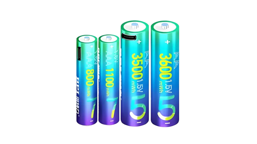 1,5 V Lithium batterien für anspruchs volle Anwendungen