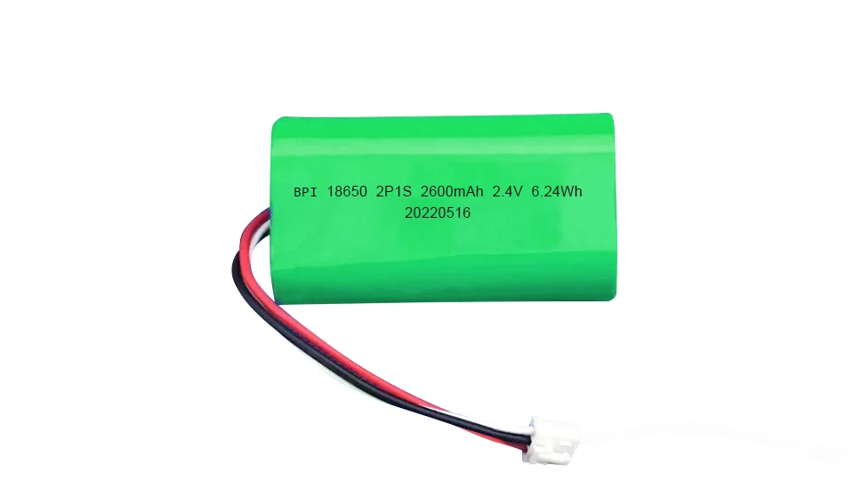 18650-2600mAh * 2 Schutz platine Stecker