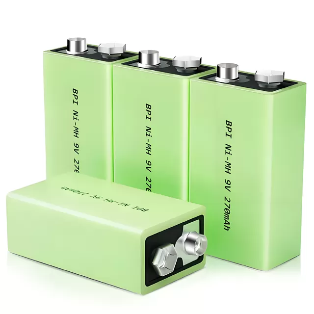 9V Ni-MH Batterien